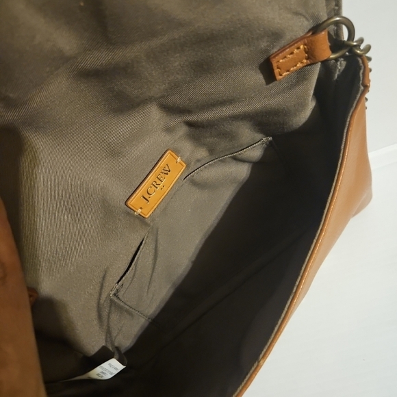 J. Crew Factory Leather Invitation Envelope Purse - Picture 9 of 9
